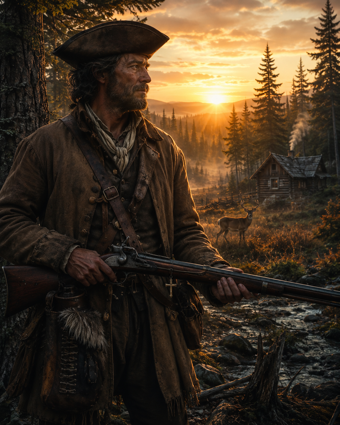 Sunrise over the wilderness
